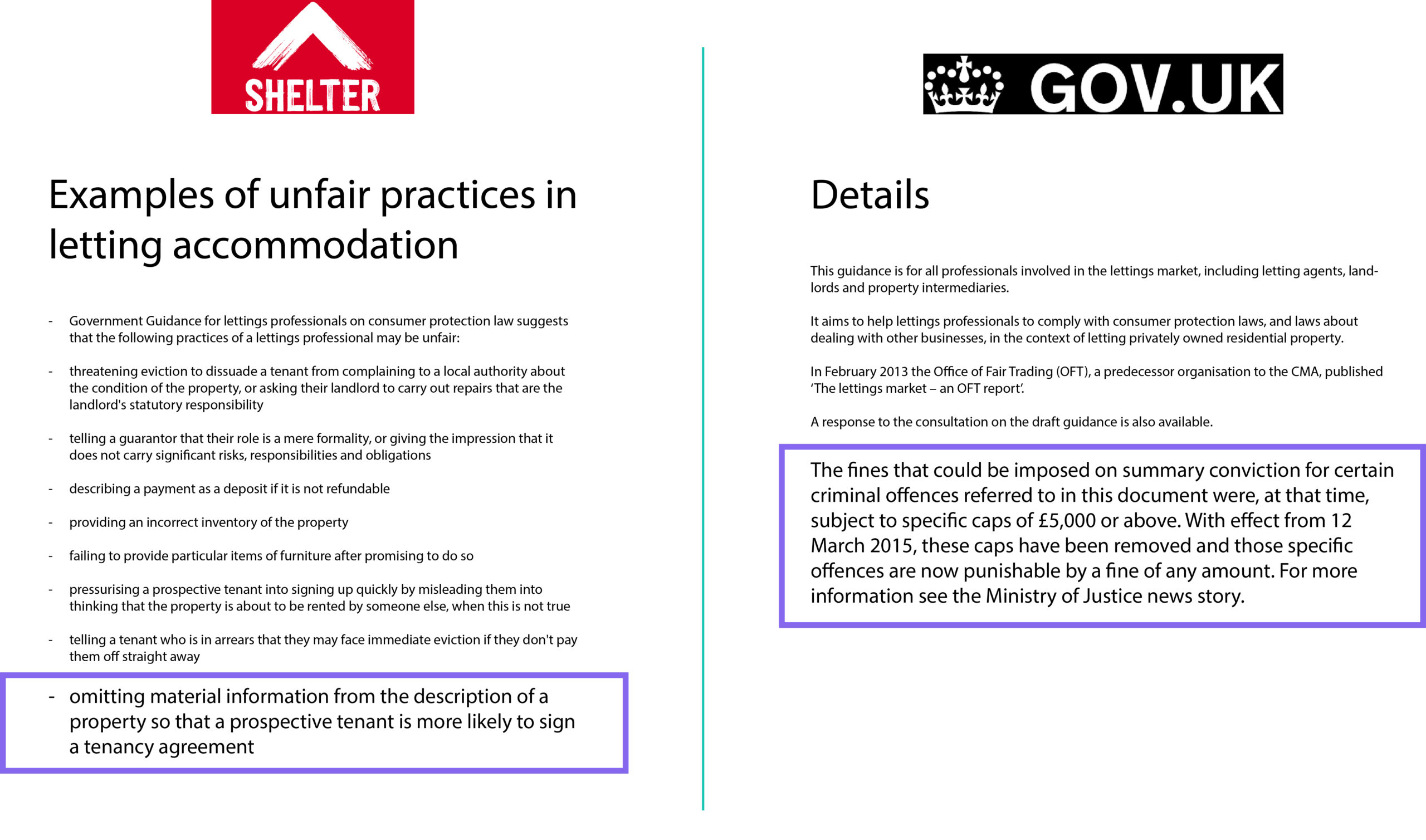 Property Information Form legislation